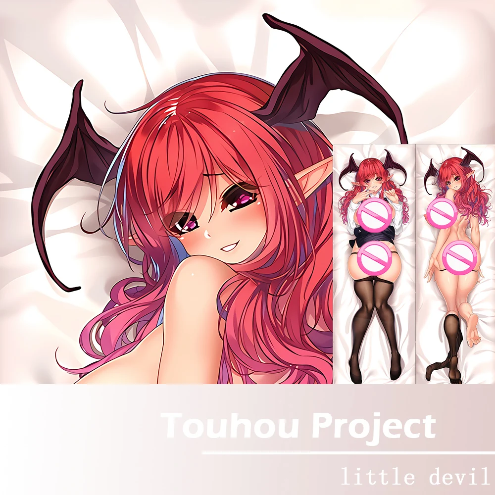 

Anime Touhou Project little devil Dakimakura Pillow Case Hugging Body Pillow Cover Pillowcase Gifts