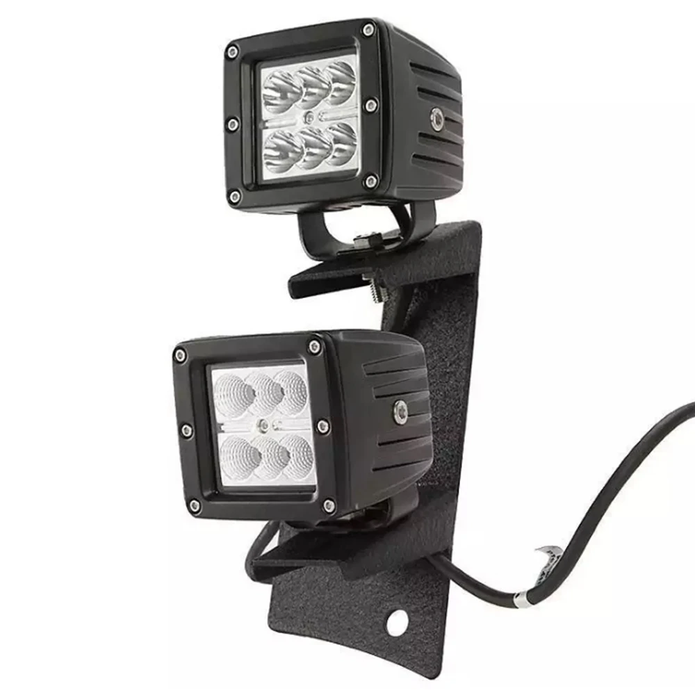 Двойной держатель монтажного кронштейна на лобовой стойке для Jeep Wrangler JK 07-18