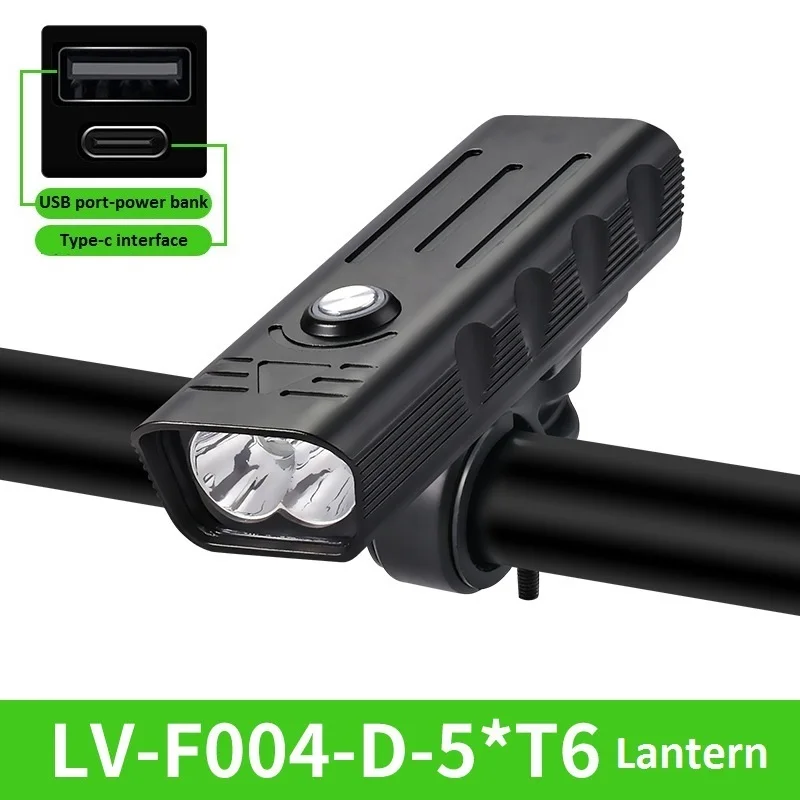 Передний светодиодный фонарь для горного велосипеда двойсветильник Ночной