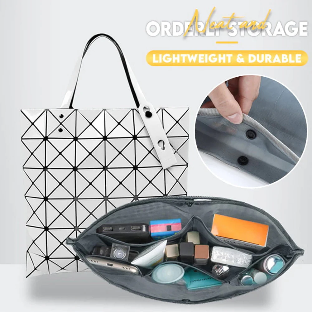 

Handbag Inner Pockets Portable Bag Inner Bag For Handbags Lightweight Handbag Organiser With 6 Compartments Cosmetic Bag