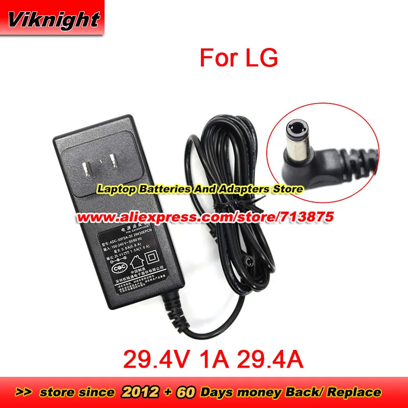 

Оригинальная деталь 29430EPCN Ac Adaprter 29,4 V 1.0A для LG 907GMS A908VMR A912PM, устройства для очистки