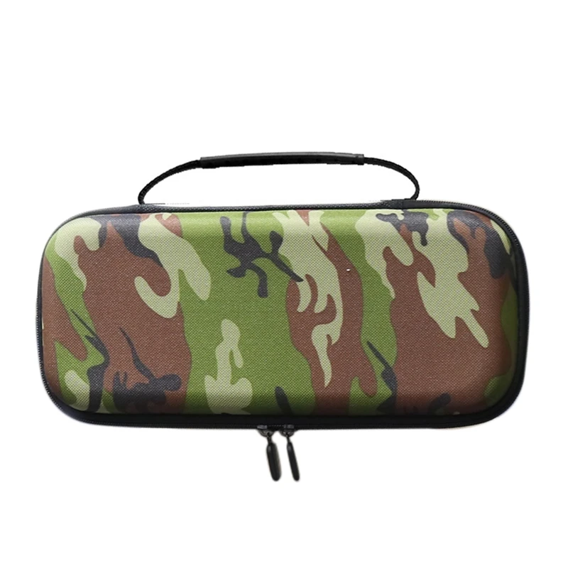 

For Steam Deck Host Storage Bag Camouflage Portable Storage Hard Box Game Console Handbag