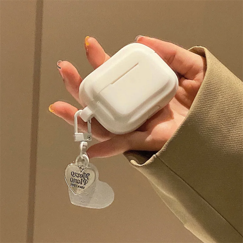 

Solid color Earphone Case For AirPod 2 1 pro case Silicone Charging Headphones Case for airpods case Protective soft Cover Box