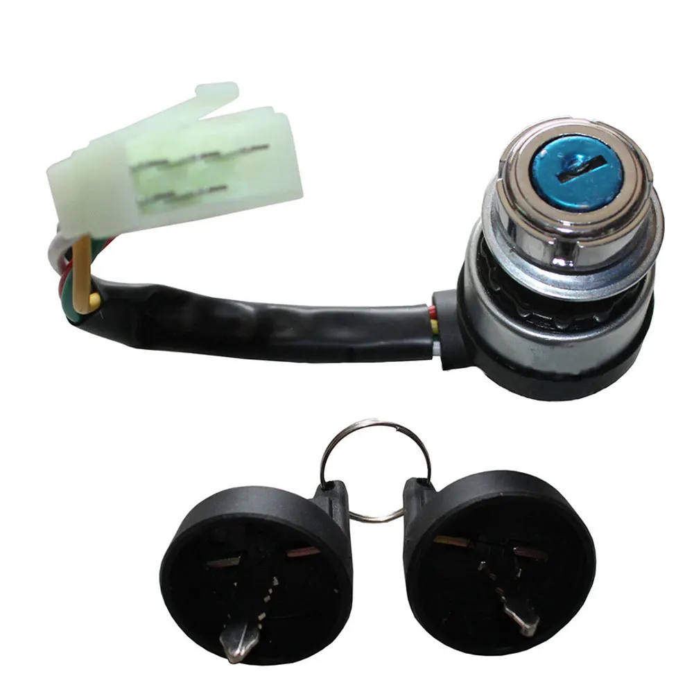 

Remote Control Engine Start Ignition Key Switch Keys 178F/186F Diesel Engine Tiller 3-1/2\\\\\\\" From Body To Plug End