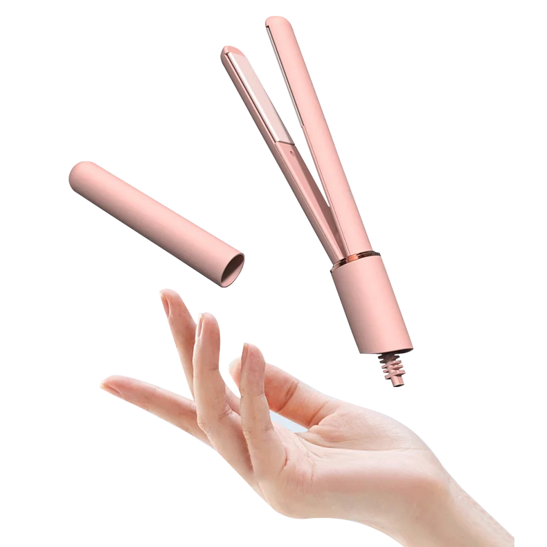 

Negative Ion Straight Hair Curler Home Hairdressing Tool Curling Straight Dual-Use Curling Iron Mini Portable Ceramic