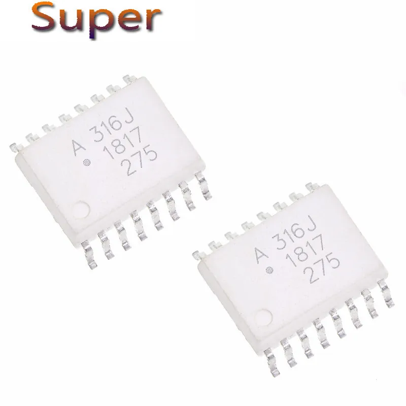 

10PCS A316J SOP16 HCPL-316J SOP HCPL316J SMD SOP-16 new and original IC