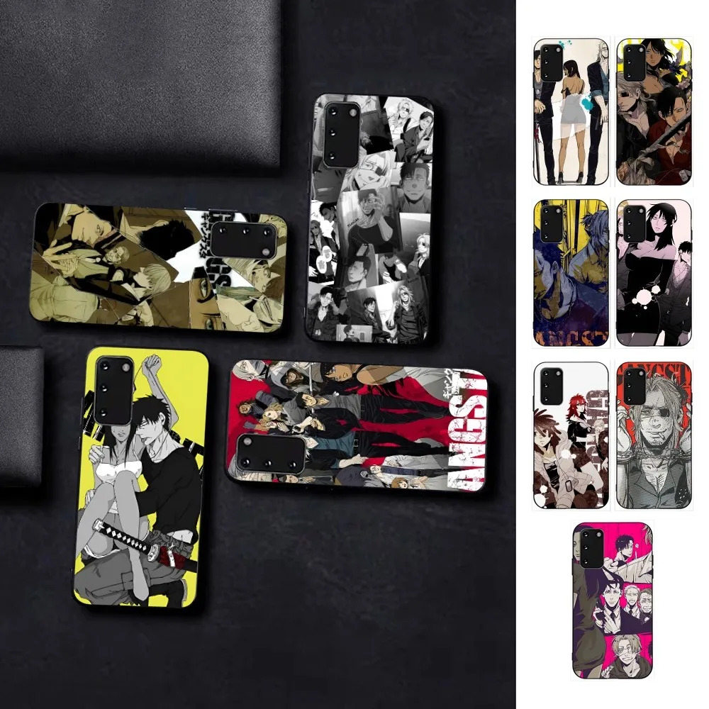 

GANGSTA Phone Case For Samsung S 9 10 20 21 22 23 30 23plus lite Ultra FE S10lite Fundas