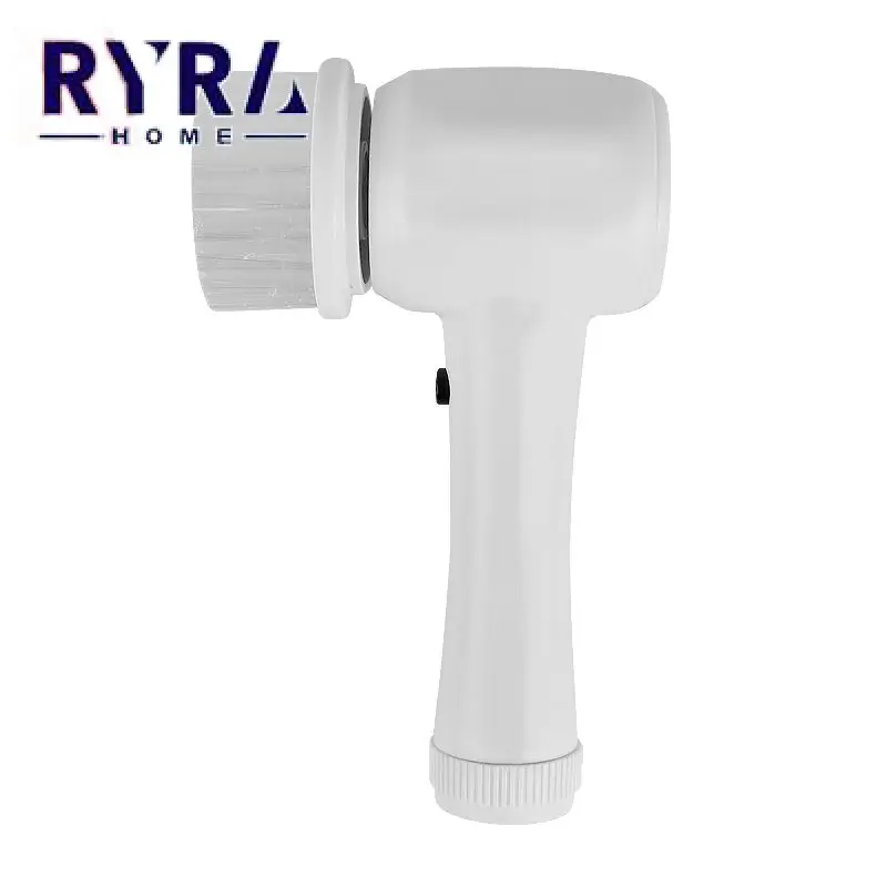 

Ручная щетка 5 в 1 для ванны, электрическая щетка с USB-зарядкой, мощный длительный срок службы батареи, инструмент для уборки кухни, дверей, ок...