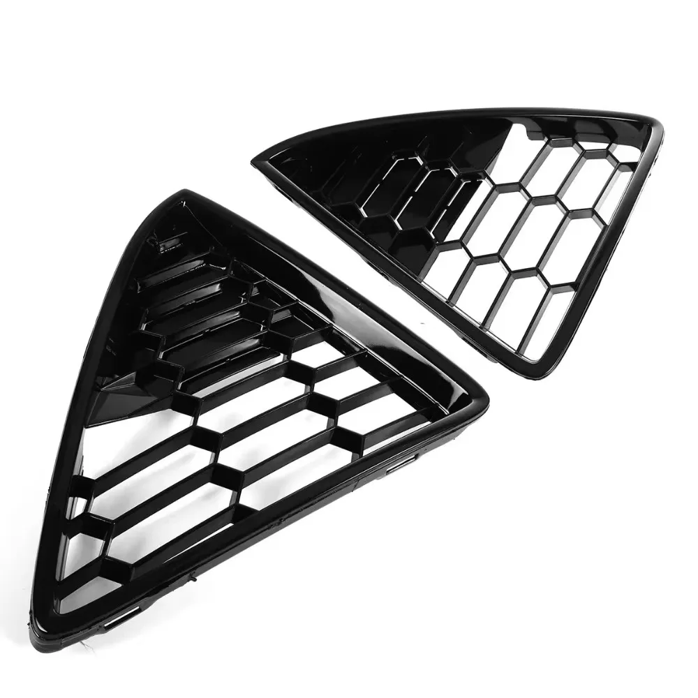Фото Решетки радиатора ZF-Ji1 в стиле S для Ford Focus MK3 2011-2013 ZETEC, решетки бампера, комплекты для кузова автомобиля. №3