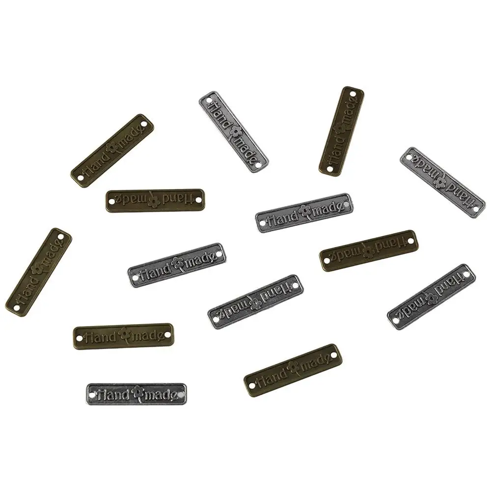 

Состаренный бронзовый браслет, изготовленный из серебряного сплава, соединительный кулон ручной работы, изготовление ювелирных изделий ручной работы