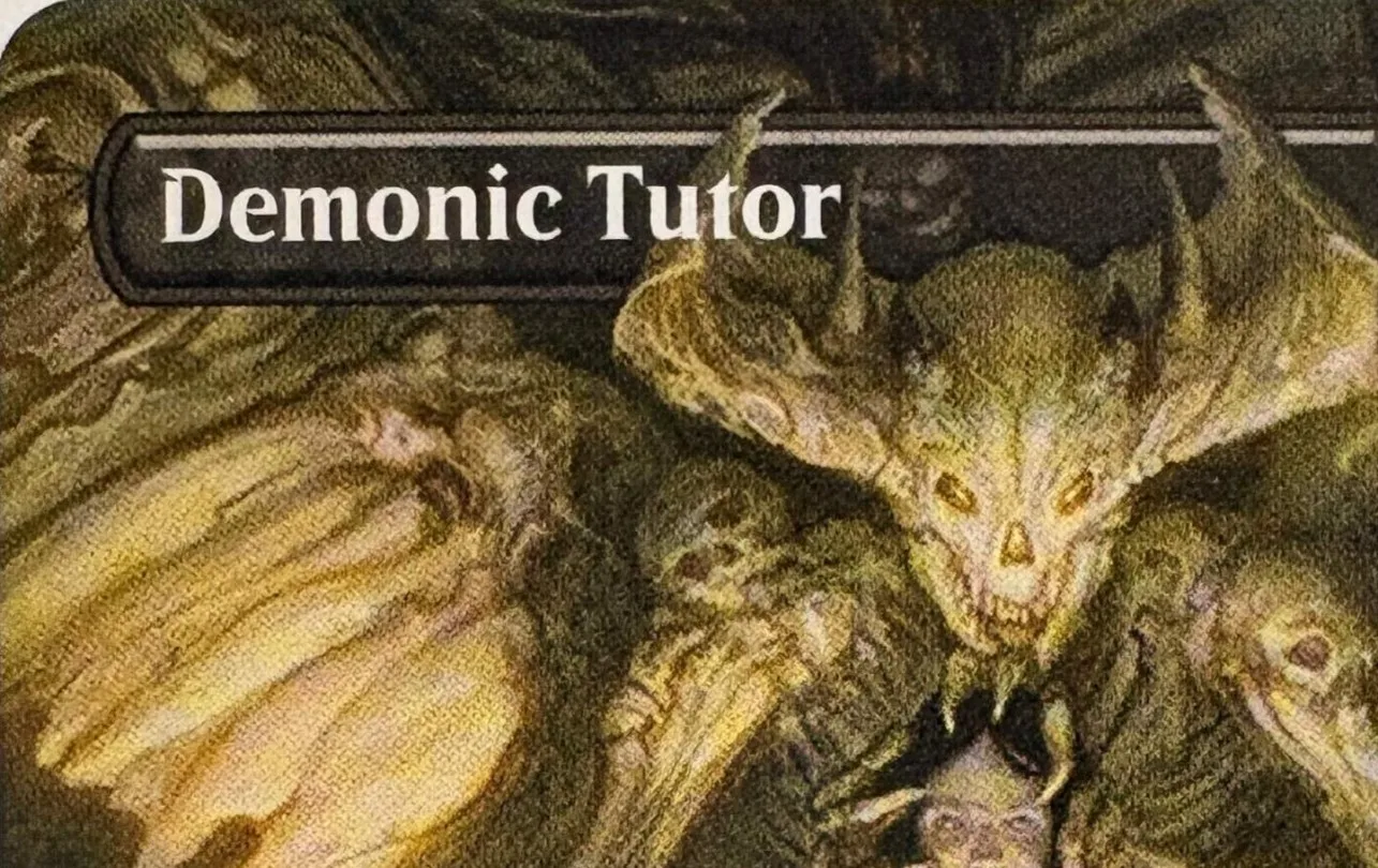 Фото Высококачественные прокси-карты для TCG LK5 Orcish Bowmasters Vampiric Tutor Warren Soultrader Necropotence Dark Ritual (Black-Core) №3