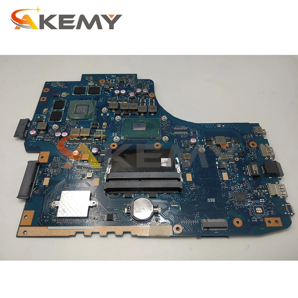 Материнская плата GL752VW для ноутбука ASUS GL752V G752V G752VW материнская i7-6700HQ с процессором