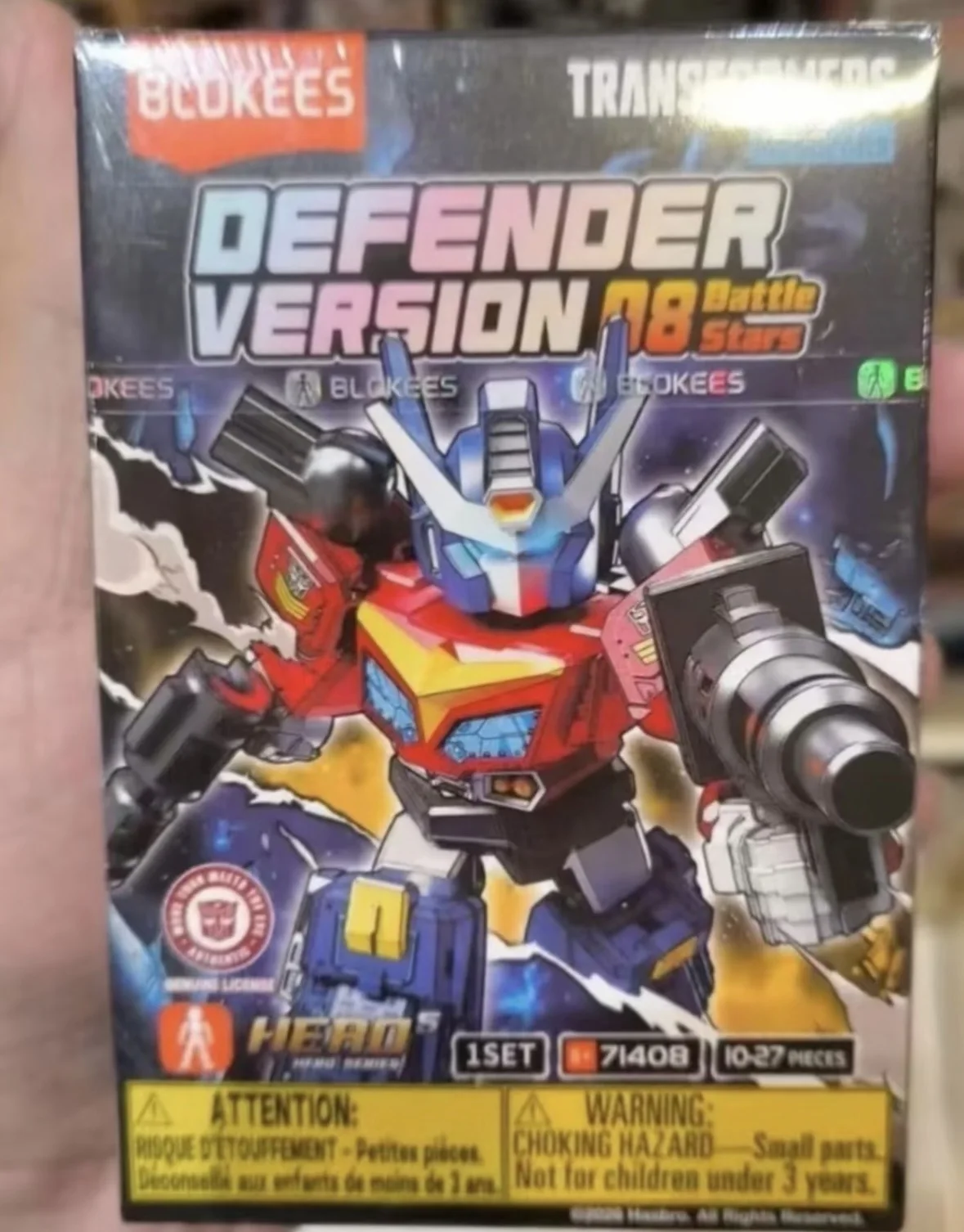 Фото Новинка в наличии: Blokees Transformers Star Edition, Том 8, Оптимус Прайм, сборная модель с шарнирным креплением, подвижная фигурка из ПВХ, подарок. №2