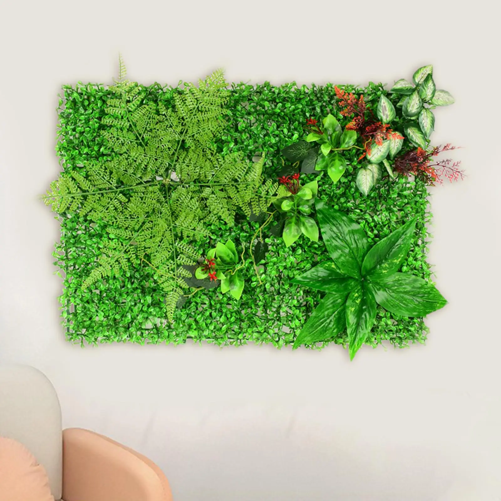 3D Artificial Grass Wall Panels Photography Backdrop Wedding Fence | Plants