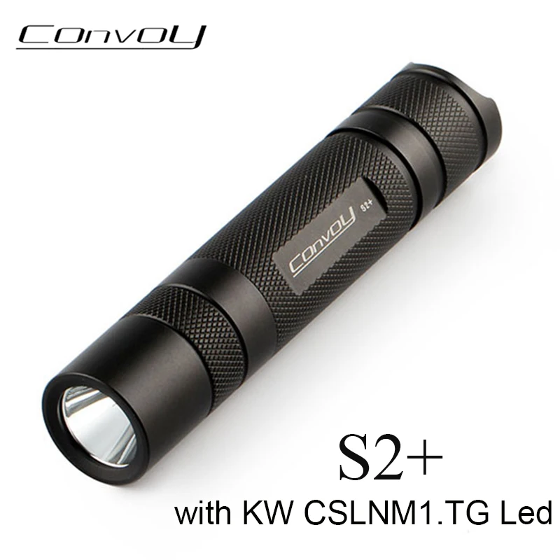 

Convoy S2 Plus с кВт CSLNM1.TG, белый цвет, светильник 18650, высокомощная вспышка, мини-фонарь, светодиодный фонарь для кемпинга, Рабочая лампа