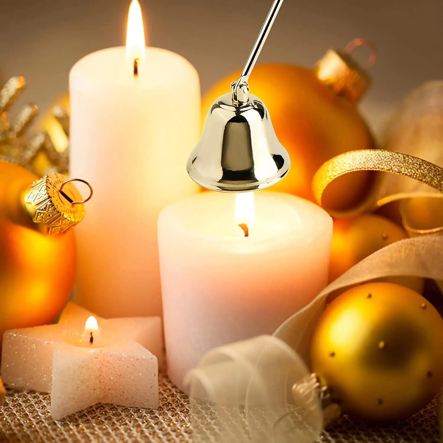 Набор из 4 свечей нержавеющей стали набор аксессуаров для с подносом хранения