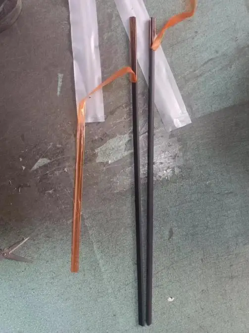 

2 шт. черные внешние накладки на третье боковое окно для Toyota Land Cruiser LC80 LX450 1991-1998, 81 см, молдинг, линия отделки, 75670-60010