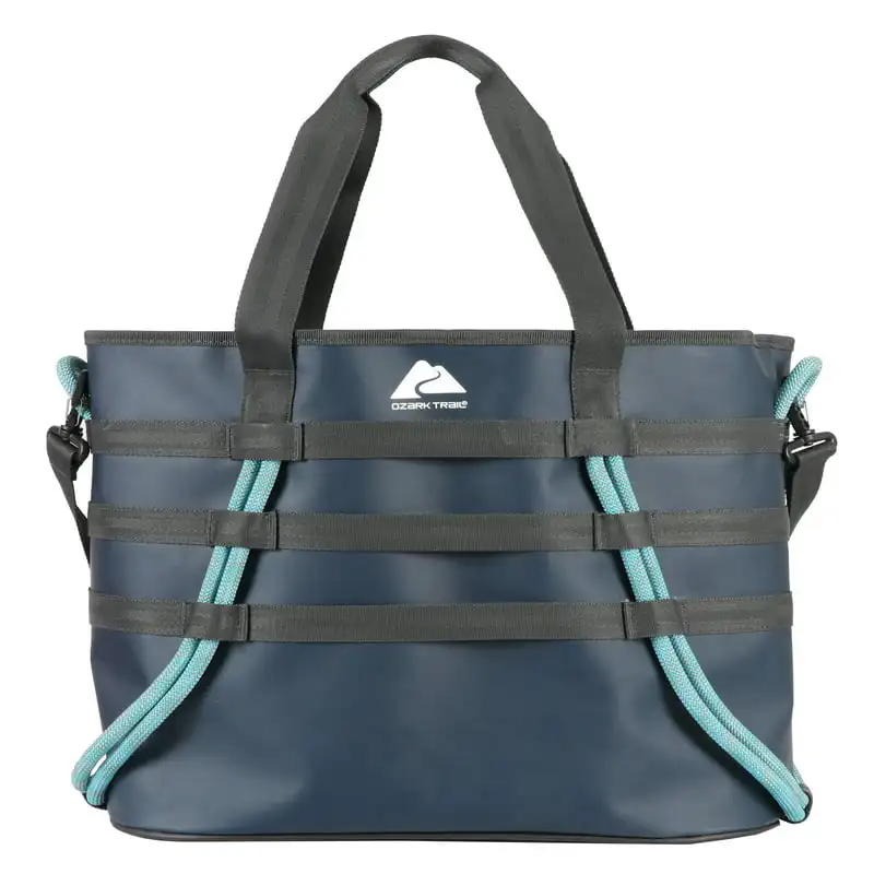 

Durable Camping Carry-All Tote Handbag, Unisex, Blue