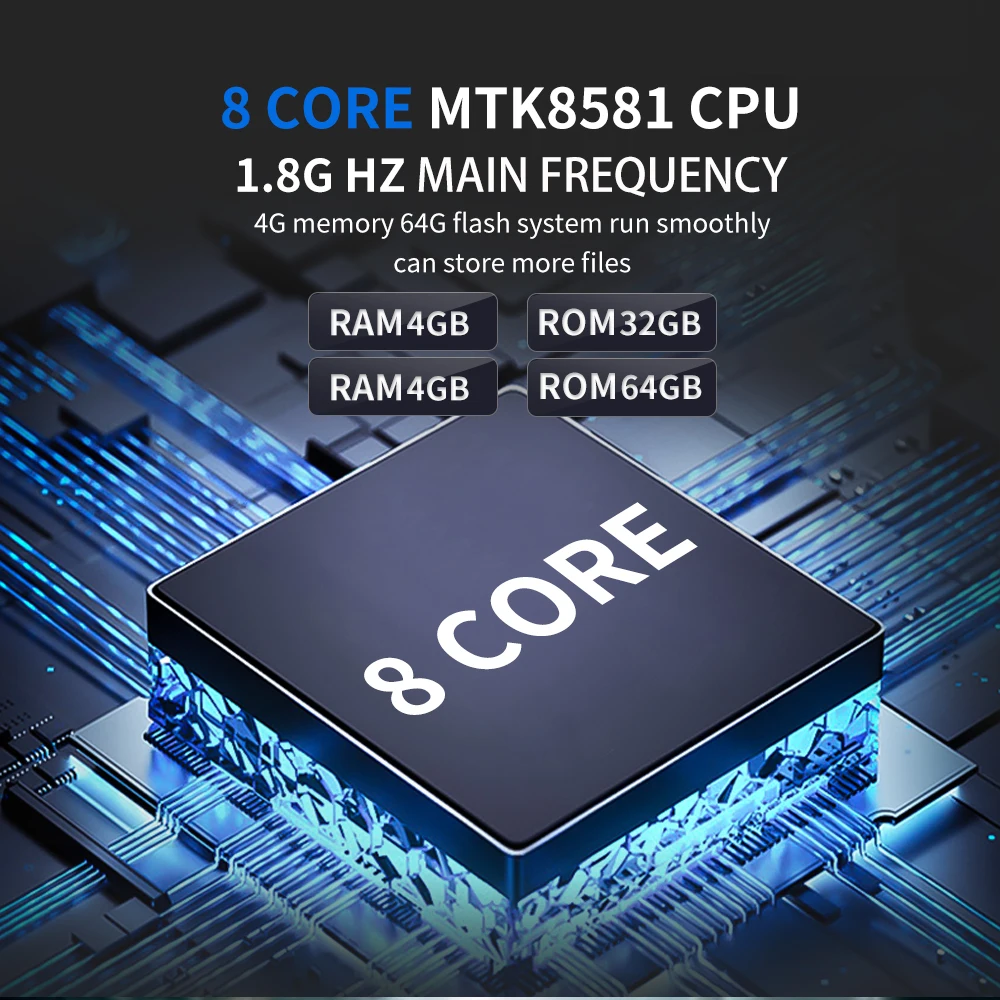 Автомобильное мультимедийное стерео-устройство с сенсорным IPS-экраном 10 25 дюйма