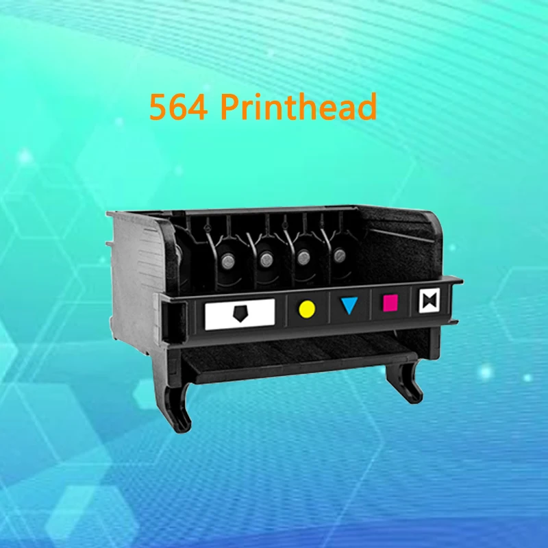 

5 цветов печатающая головка 564 печатающая головка для HP Photosmart C5380 C510A C309A5468 C5388 C6380 D7560 309A C410 8558 аксессуары для принтера
