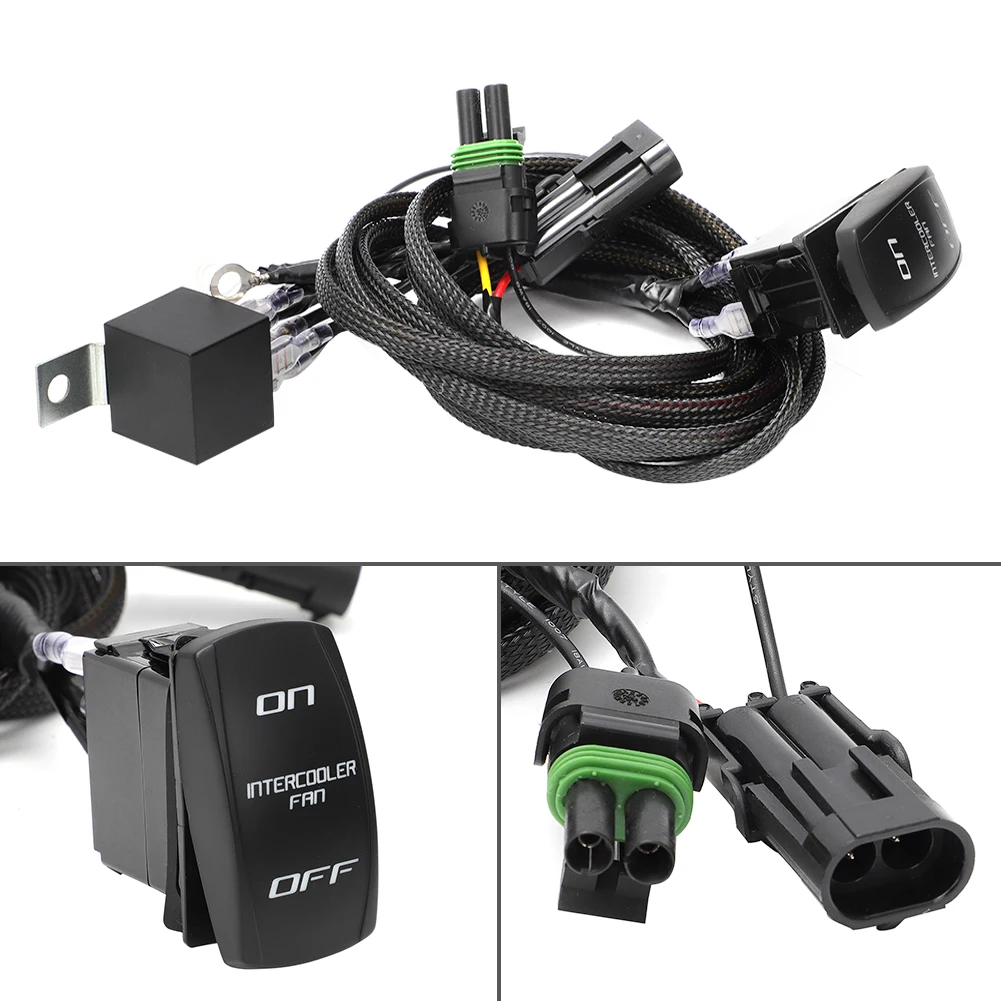 

Plug & Play Intercooler Fan Override Switch Kit For Can Am X3 X DS Max 2017-2022 2 door and 4 door Models