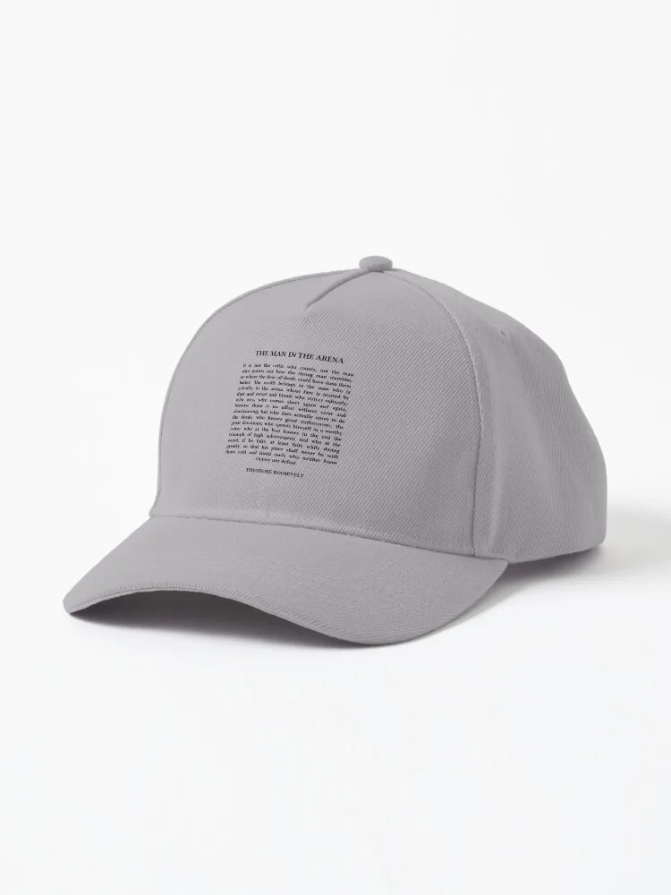 

The Man In The Арена цитата, Теодор Рузвельт Цитата Cap