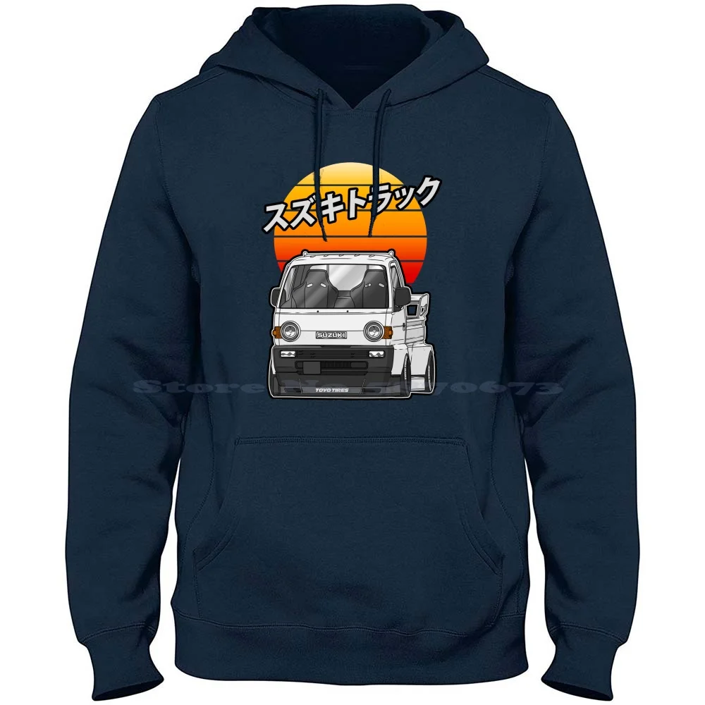 Толстовка Jdm с капюшоном 100% хлопок для автомобилей