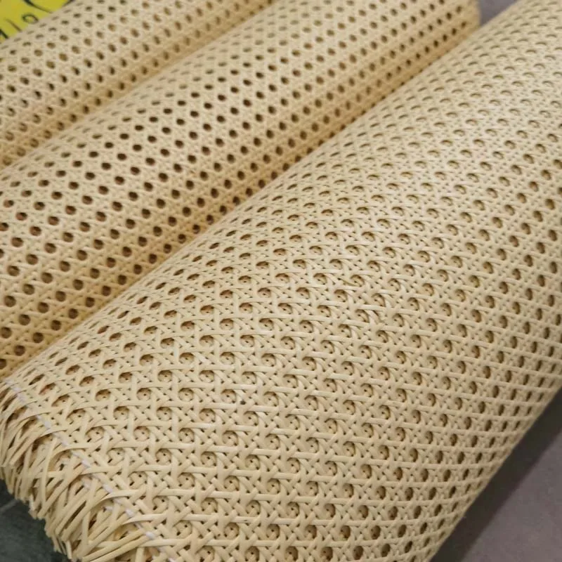 Hollow Octagon PE Synthetic Rattan Material Plastic Cane Webbing Roll DIY Home Furniture Table Chair Cabinet Warerobe Door Decor