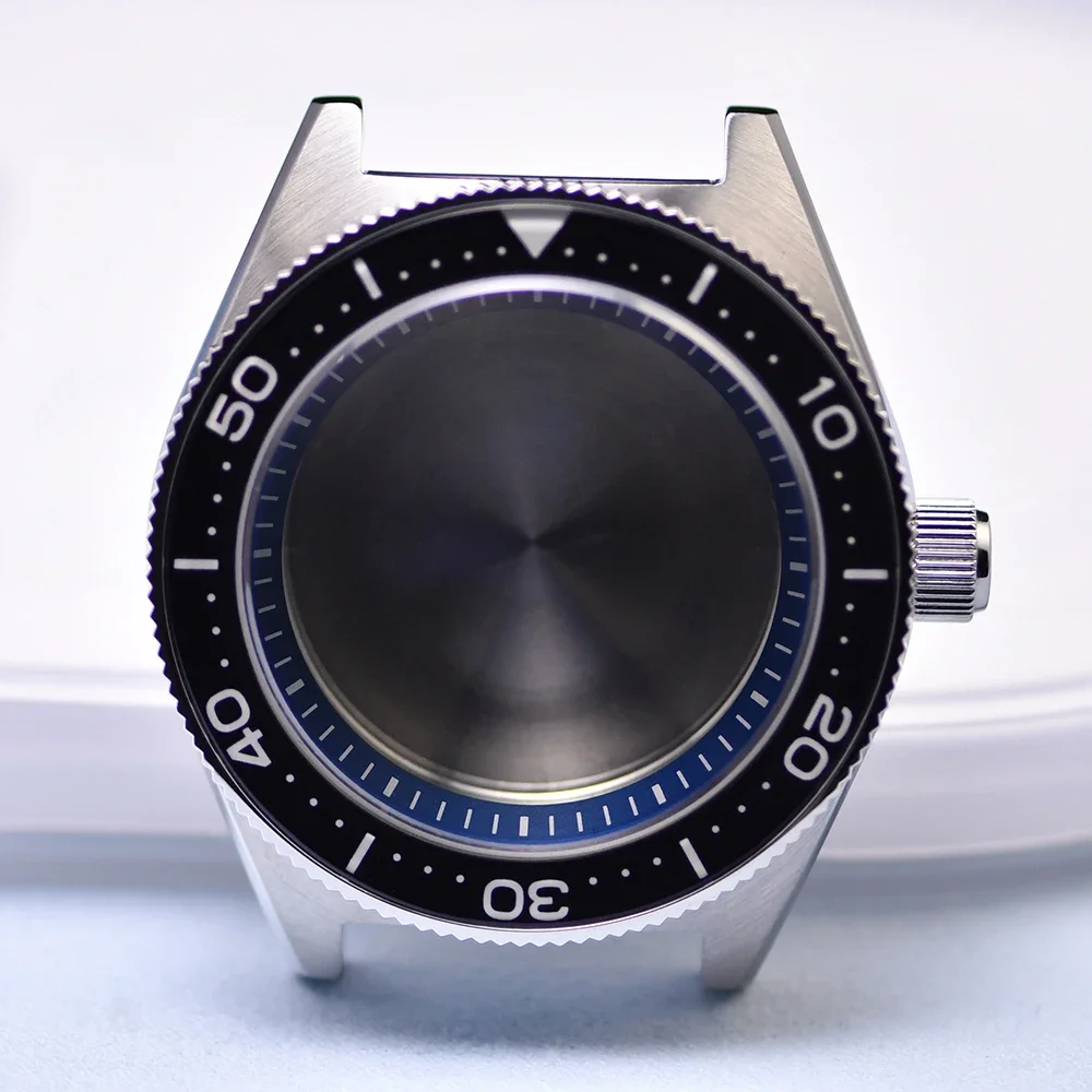 Фото Детали для часов HEIMDALLR, 42 мм, нержавеющая сталь, корпус часов MM200, сапфировая светящаяся вставка из стекла, подходит для механизма NH35/36, 20 бар №5