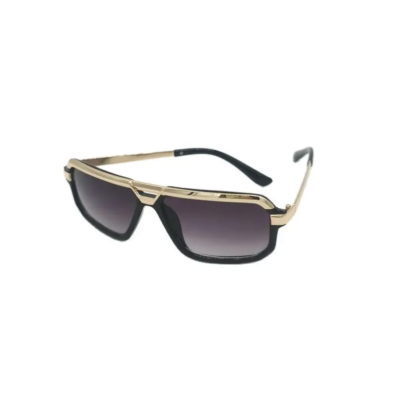 

Temperament style square stylish small UV protection sunglasses Driver's color-changing glasses