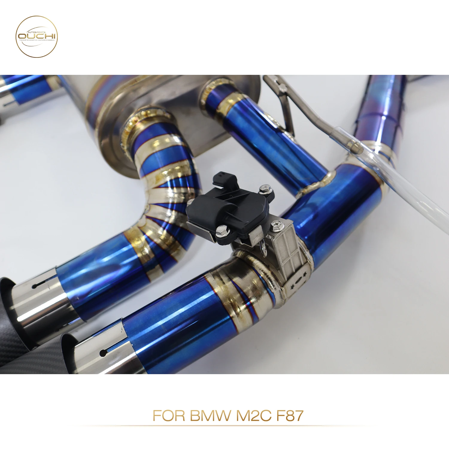 Выхлопная система OUCHI с титановым покрытием для BMW M2C M2 Competition F87 3 0 T S55 глушитель