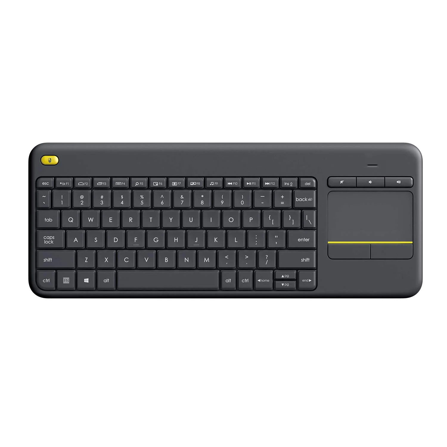 

Новая беспроводная сенсорная клавиатура K400 PLUS HTPC клавиатура для ПК подключенных телевизоров