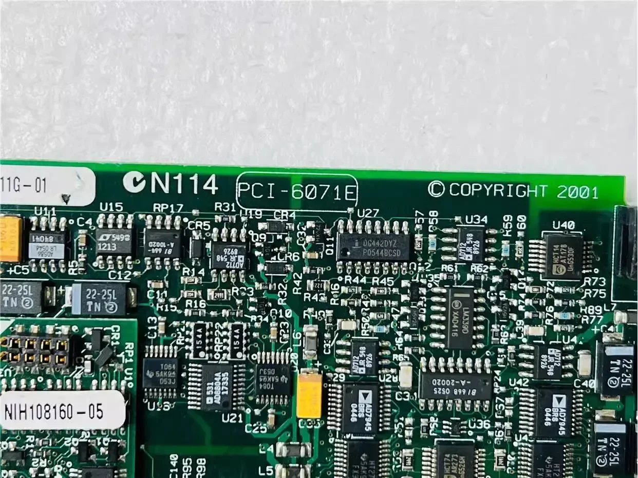 2026 Оригинальная NI PCI-6071E 12-битная 64-канальная многофункциональная карта сбора данных с аналоговым входом, реальные фотографии, в наличии. (art.: 3920dcd62dd5b) - 3920dcd62dd5b