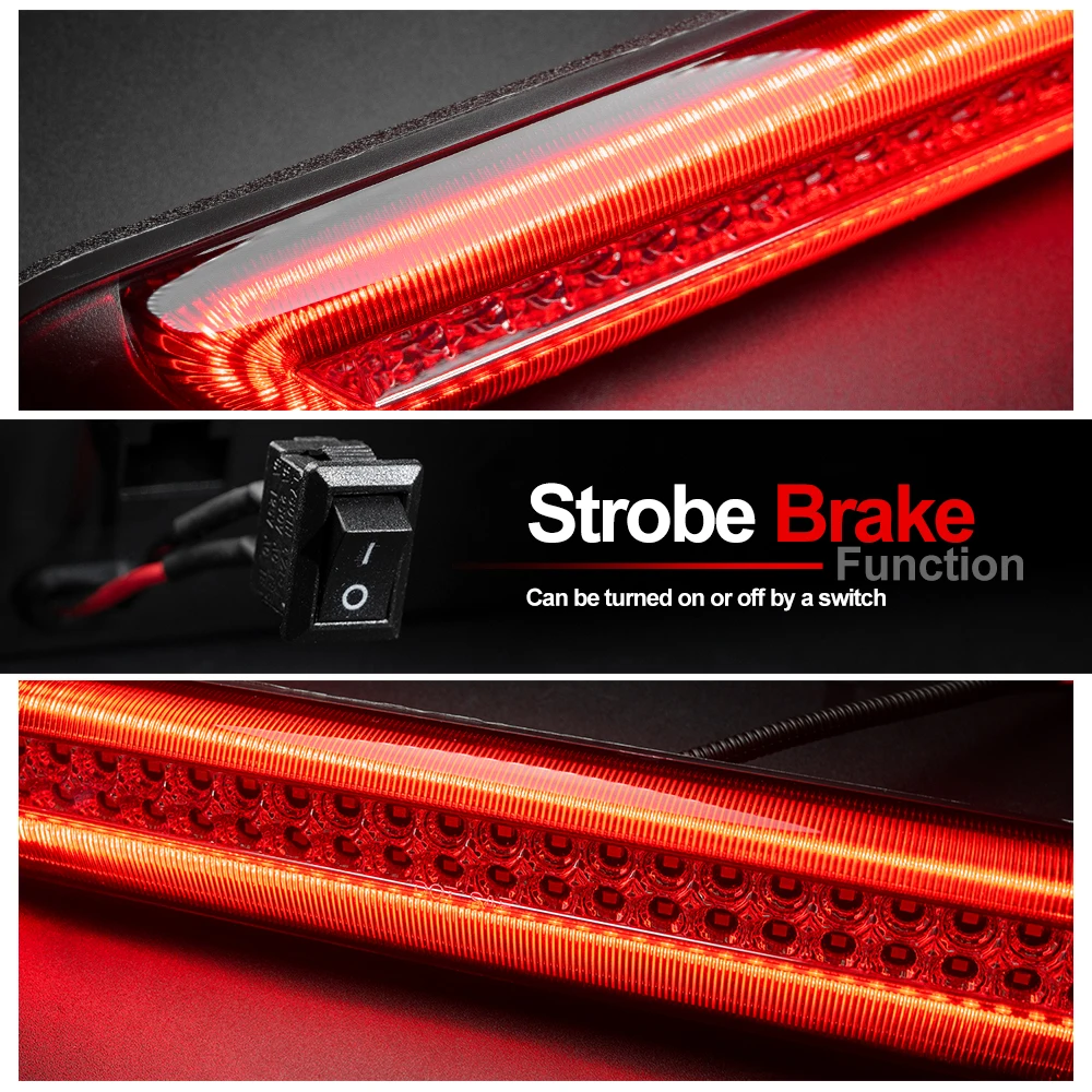 Для пикапов Chevrolet Колорадо GMC Каньон 2004-2012 задний светодиодный центральный