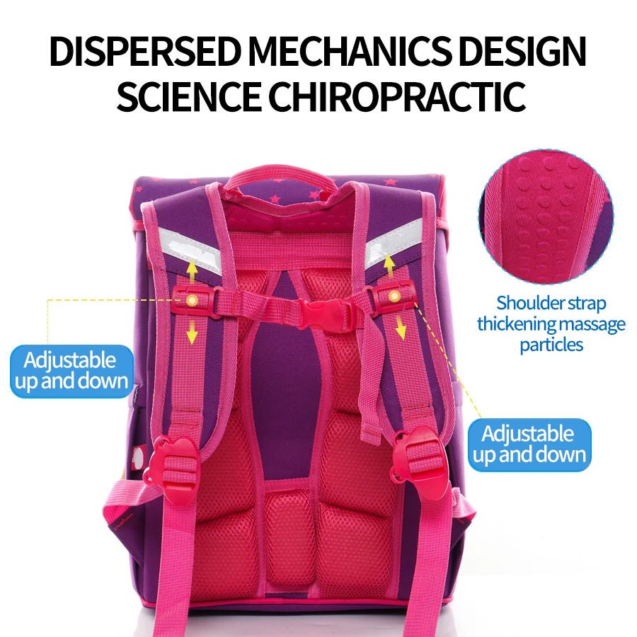 2022 Primary Kids Fashion School Bag for Girls Orthopedic Schoolbag With Cute Cartoon Pattern Grade 1-5 Student Backpack Mochila