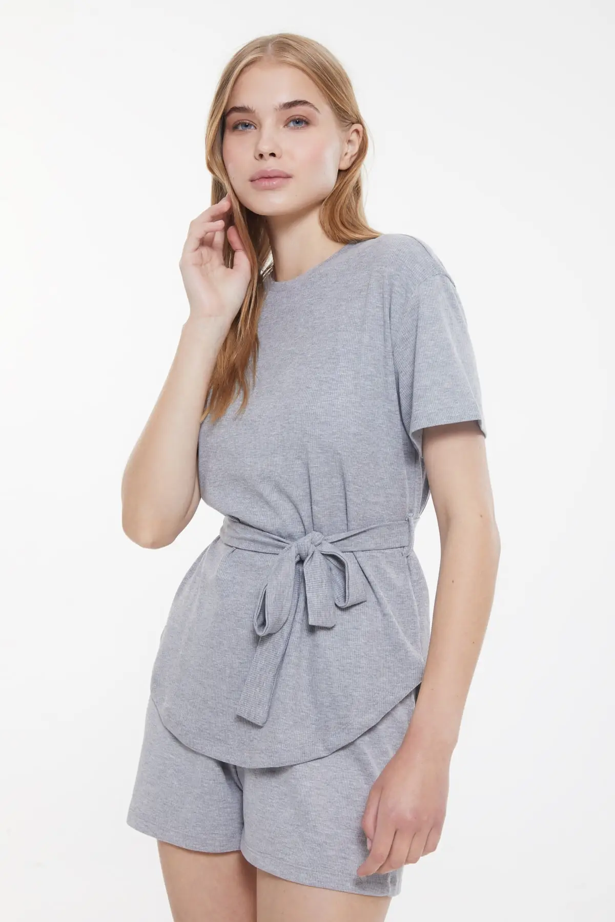 

Trendyol Camisole Knitted Pajamas Set THMSS21PT0699