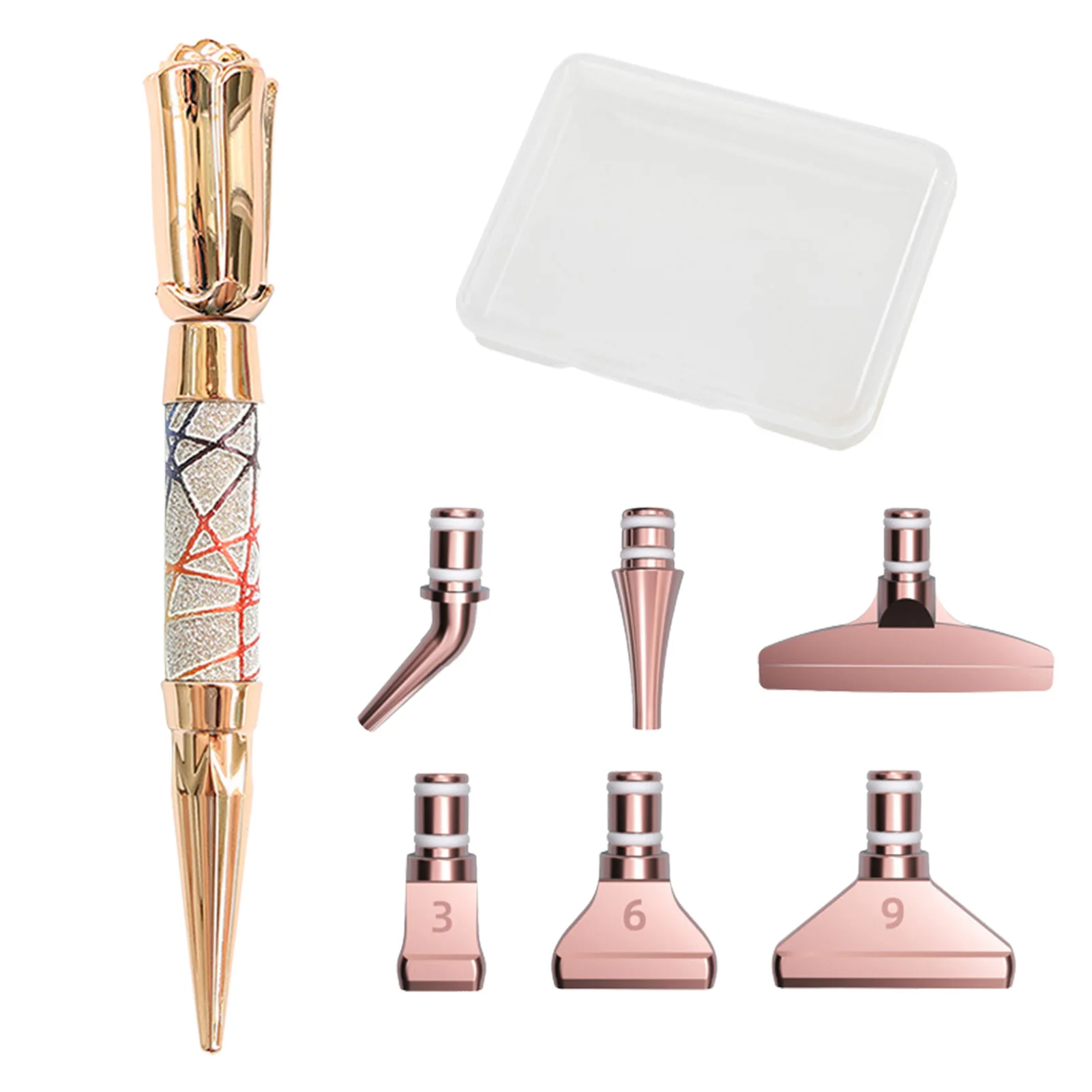 

Diamond Art Accessories And Tools Ergonomic Diamond Art Pens 6 Styles Drill Pen Replacement Heads Comfort Grip And Faster