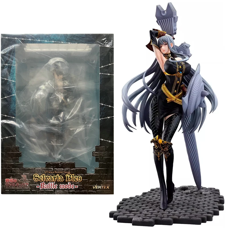 

Оригинальная 1/7 VERTEX Selvaria Bles, галлианская летопия, 34 см, аниме-фигурка, модель, коллекционные экшн-игрушки, подарки