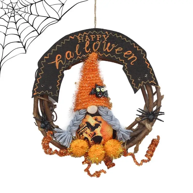 

Halloween Wreaths For Front Door Artificial Halloween Wreath Spooky Faceless Doll Wreath Halloween Wreath For Outdoor Front Door
