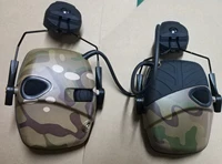electronic shooting earmuffs arc helmet bracket version noise reduction tactical headset hearing protection hunting headphone