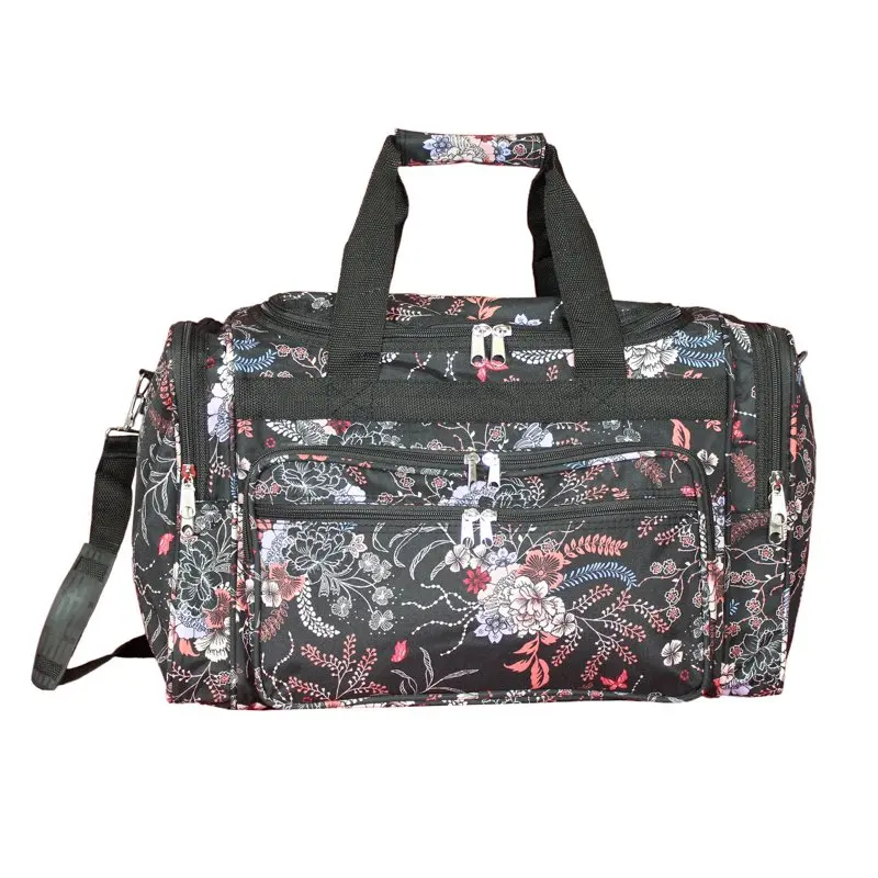 Floral Prints 19-inch Duffel Bag, Rose Lily