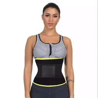 body shaper women sweat sauna slimming belt waist trainer sheath flat belly tummy control female fitness weight loss shapewear