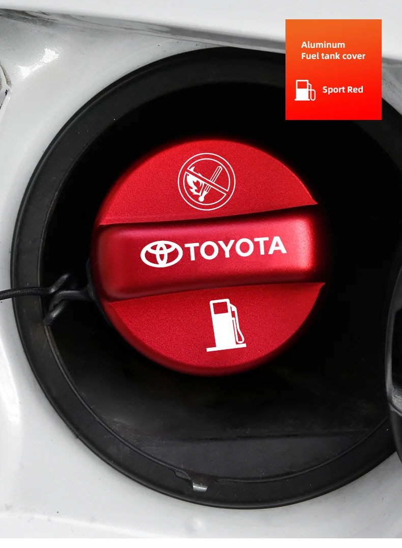 

Автомобильный масляный бак, защитная крышка, крышка топливного бака, аксессуары для Toyota Gazoo Racing Corolla Yaris Chr Auris Rav4 Prius Prado