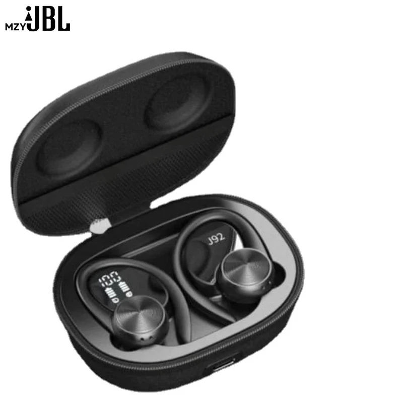 

mzyJBL Wireless Bluetooth Headset IPX5 Waterproof Earbud Sports HiFi Stereo Soundpeats in-Ear Earphones Headphones with Earhooks