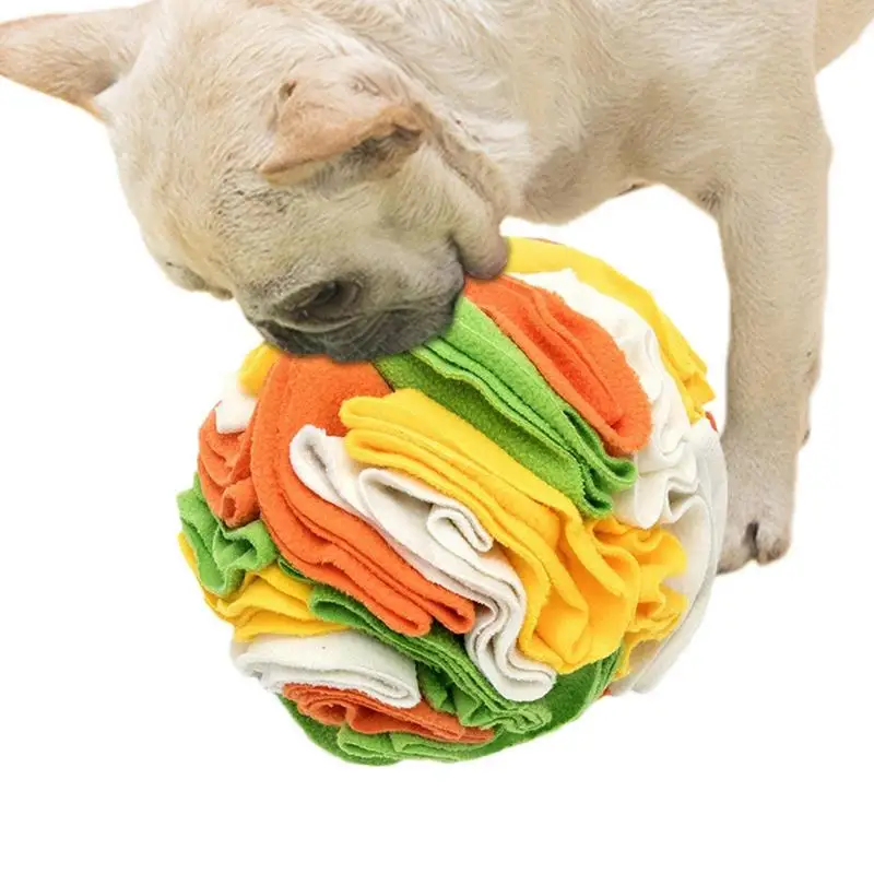 Fun Crinkly Plush Dog Enrichment Toys Mental Stimulation Interactive Dog Food Mat