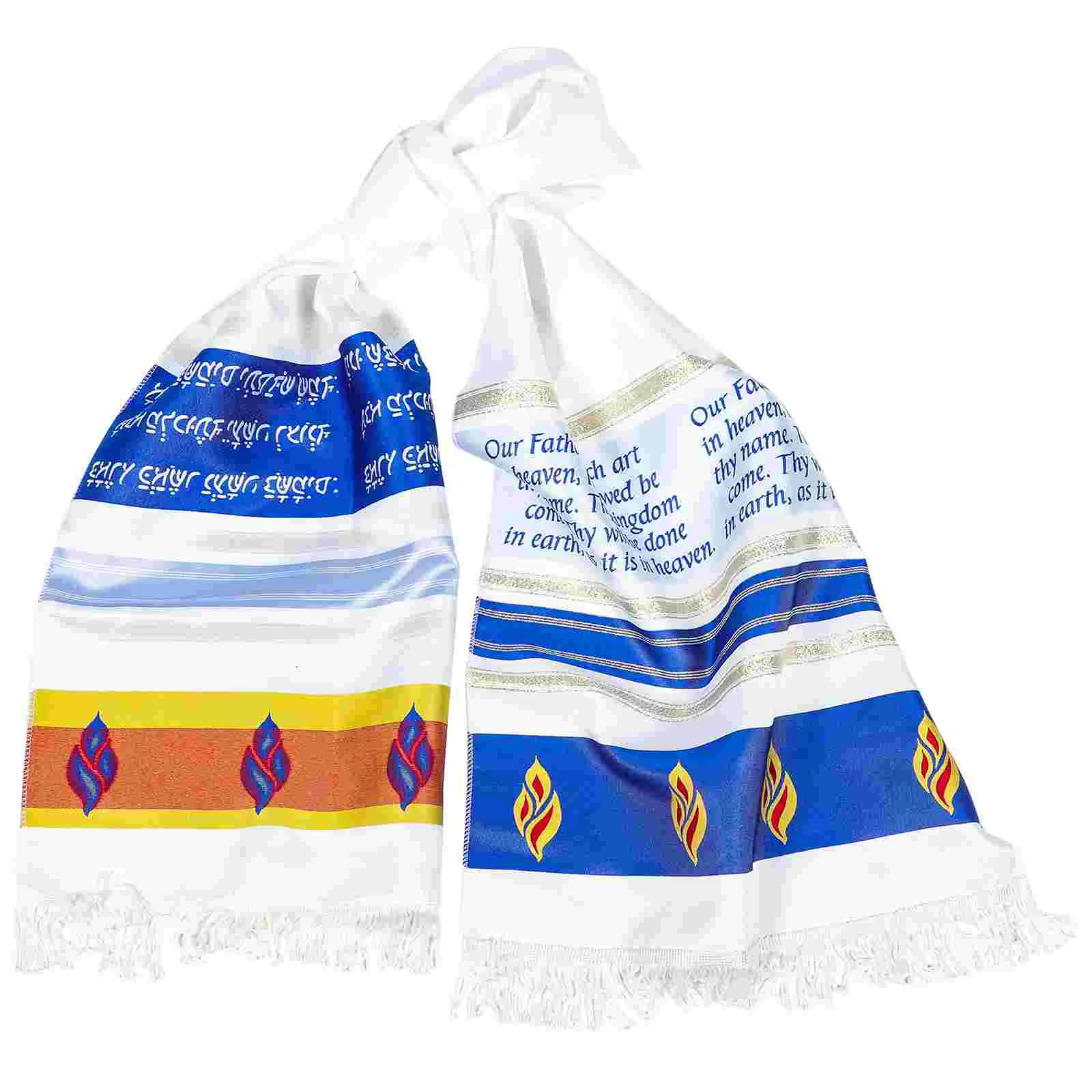

Mens Turban Prayer Towel Tallit Shawl Women Messianic Folk-custom Talit Women's