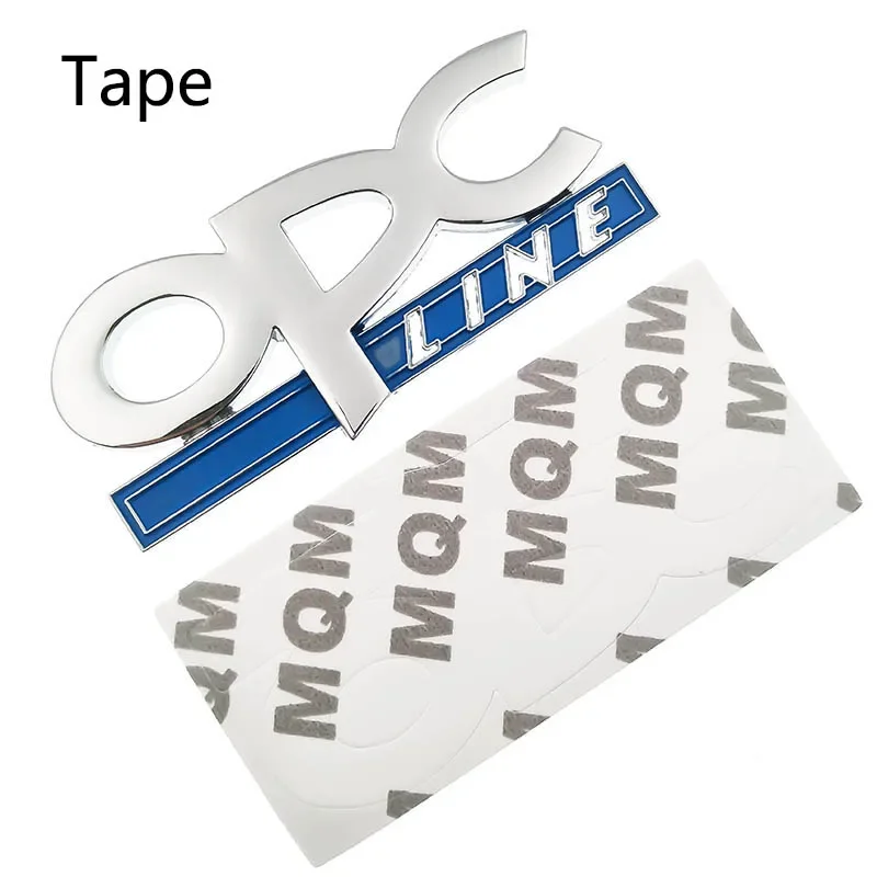 

3D металлическая эмблема OPC LINE, значок на боковое крыло автомобиля, наклейка на переднюю решетку для OPEL Zafira b Corsa d Insignia Mokka Regal Astra g