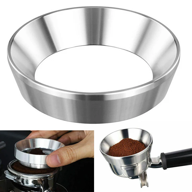 

1 Set High Quality Coffee Grinder Dosing Funnel Ring for Tampers Portafilter Coffee Filter Replacement Ring Coffeeware Home 58mm
