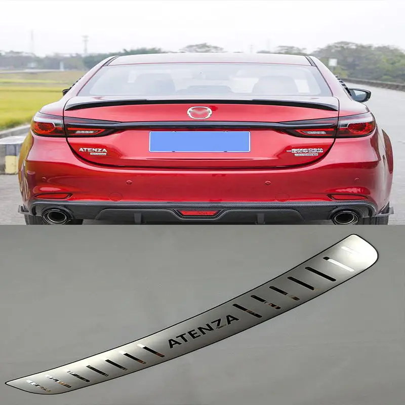 

Стайлинг автомобиля для Mazid ATENZA 2014 до 2020 накладка-манжета/порог двери защита заднего бампера порог багажника протектор накладка