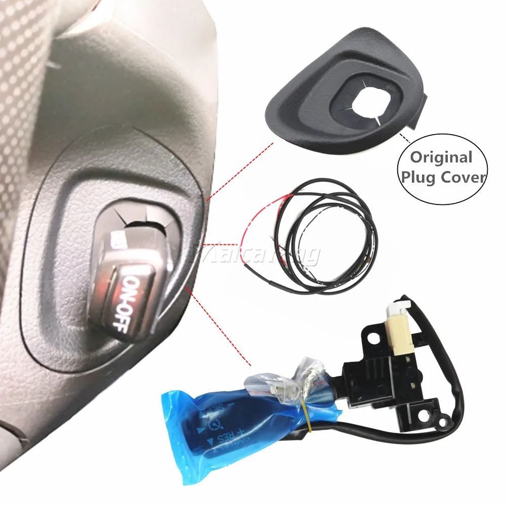 

1Set Black/Gray 84632-34011 45186-06210-C0 For Toyota Camry 2006-2015 Corolla Auris Car Cruise Control Switch Fast Delivery